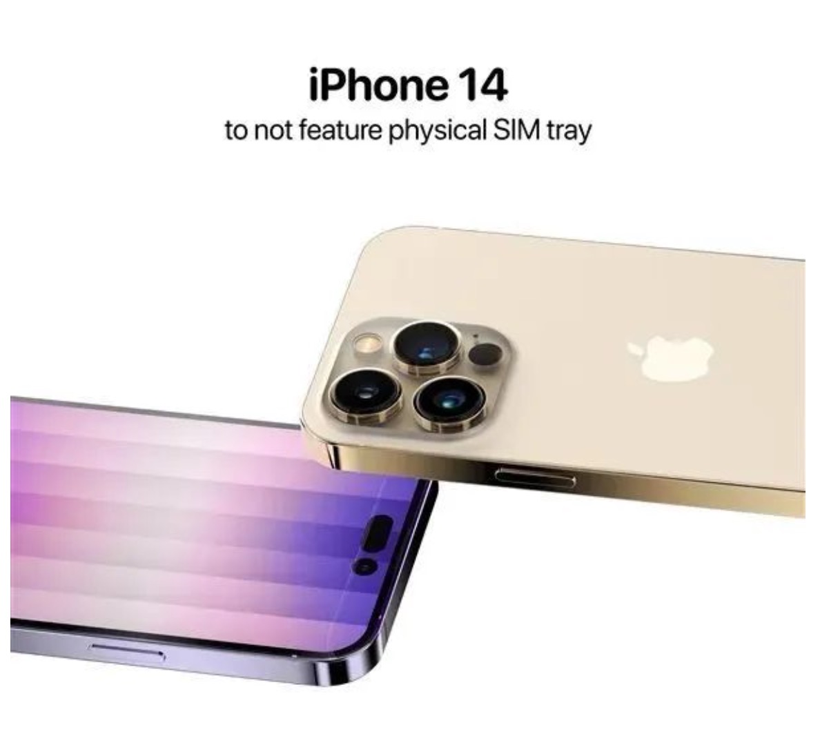 iPhone 14シリーズでは物理的なSIMスロットが消える？