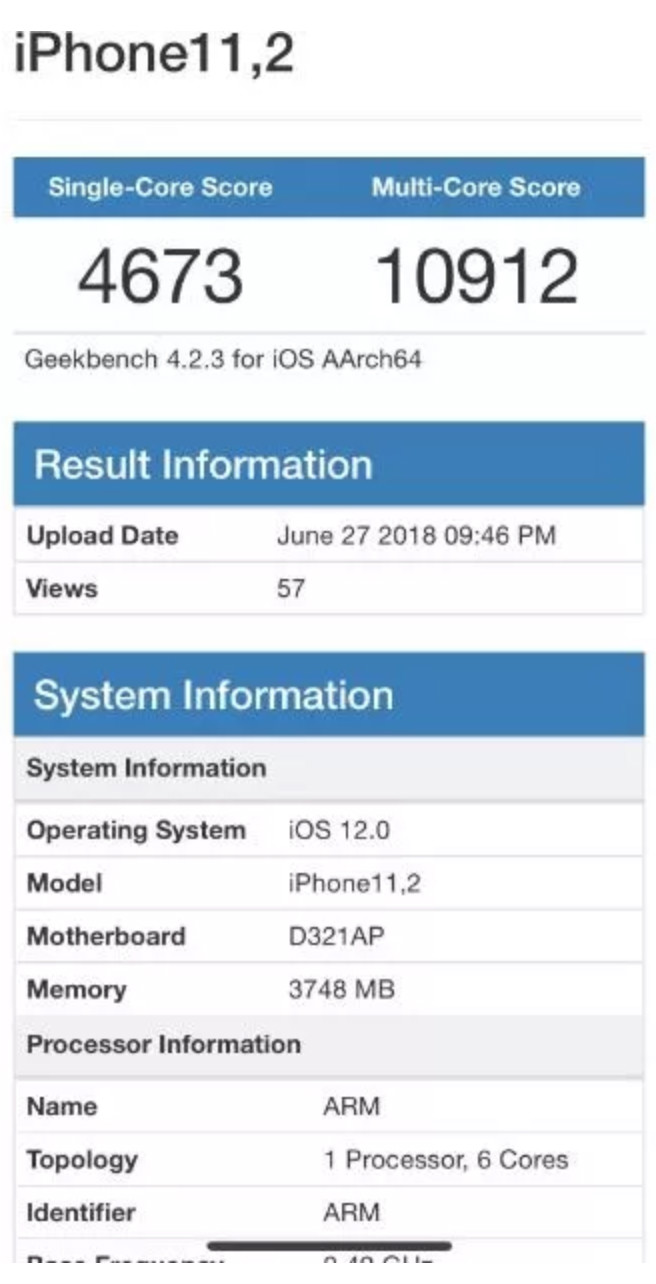 A12プロセッサは優秀、謎の新iPhone X Plusベンチマークスコアが公開！