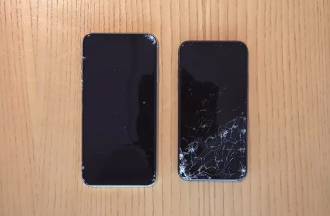 残酷なiPhone XS /XS Maxの落下試験をしてみた結果：耐水性は抜群だが、耐衝撃性はちょっと足りない